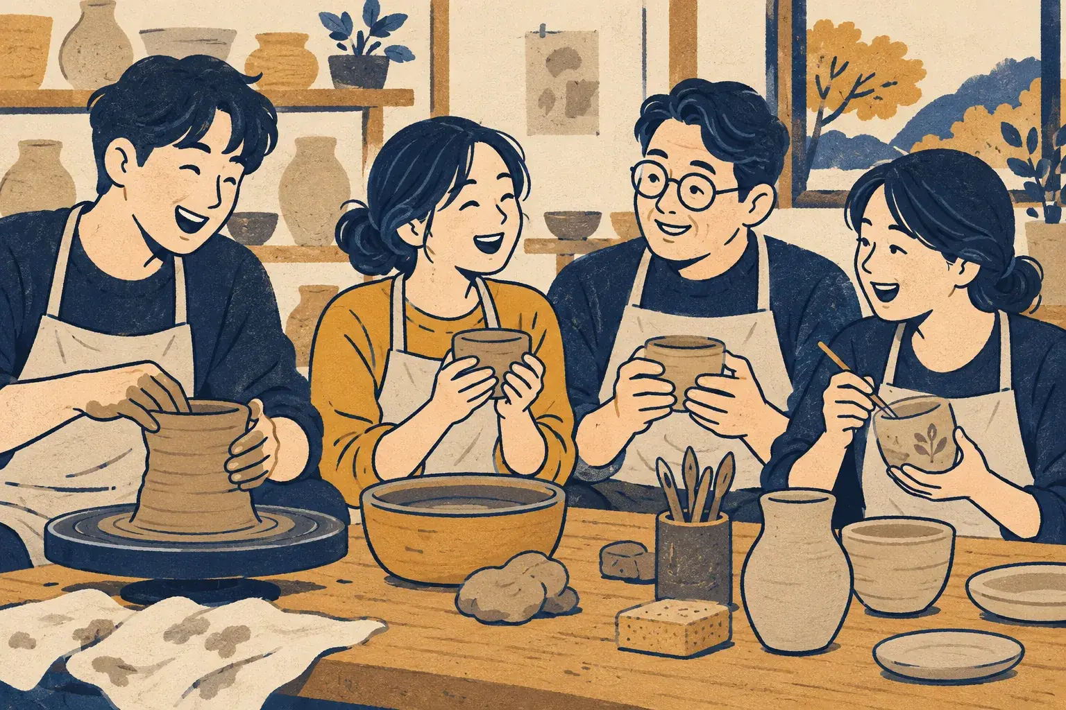 정서 환기 문화 체험
